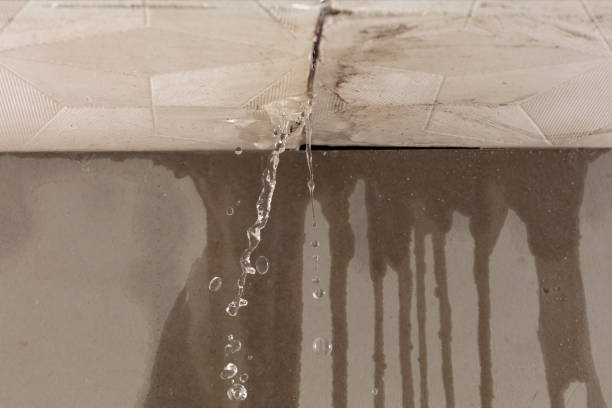Professional Flood Damage Cleanup technician working in Clearwater, KS